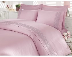 Pościel satyna bawełniana EMILIE PINK