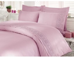 Pościel satyna bawełniana PAISLEY PINK