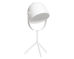 Lampka na biurko Monty, biała, wys 42, śr 17 cm