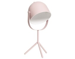 Lampka na biurko Monty, różowa, wys 42, śr 17 cm