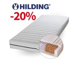 Materac hilding original multi 160x200 medicott silver