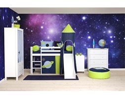 Dziecięcy pokój z litego drewna Space-milieu 1