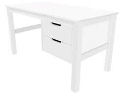Biurko dziecięce z litego drewna 36-4531P-36-4532