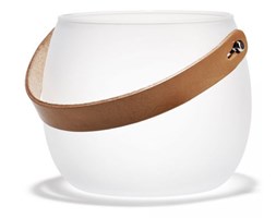 Holmegaard DESIGN WITH LIGHT Pot - Świecznik lub Wazon 12 cm - Szkło Mleczne