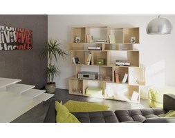 Komplet regałów do salonu Vrac 7709