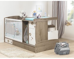 Łóżeczko dziecięce Oxygene P74 605 rozkładane