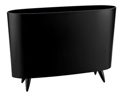 Kosz na gazety Koziol Milano czarny kod: KZ-5350526