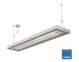 LONG GRILL wisząca, srebrnoszary, 2x G5, 28W 157514