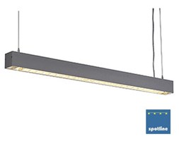 RIFFA wisząca, PD-101, srebrnoszary, T5, 54W, ściemniana 158304