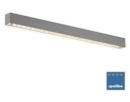 RIFFA sufitowa, CL-1, srebrnoszary, T5 54W, wraz z ciemnym Rastrem 158334