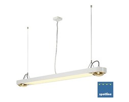 AIXLIGHT R OFFICE T5 54W wisząca, biały, 2xT5 54W + 2xES111 max. 75W 159111