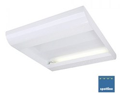 TC INDI 255 sufitowa, kwadratowa, biały, 2x TC-L 55W 160791