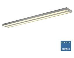 KUNO CEILING, srebrnoszary, 2x T5 54W, wraz z PMMA dyfuzor 160774