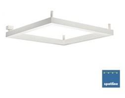 OPEN GRILL ścienna i sufitowa, kwadratowa, biały, 4x G5, 4x 24W 157381