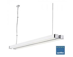 Q-LINE DOUBLE lampa wisząca, biały / chrom, 2x G5, 35W 155021