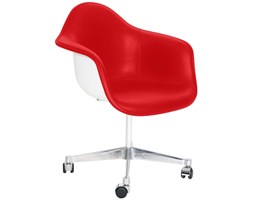 Eames DAR office chair red