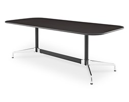 Eames Conference Table black natural brown