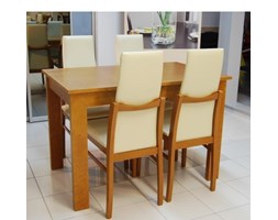 4 szt. krzesło TOP firmy BRW + stół 70/110-140