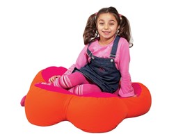 Dziecięcy pufa Flower Power 36-4309-PI-000