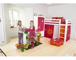 Pokój dziecięcy z litego drewna Flower Power-Basic-A9-1