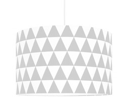Yound Deco Abażur Trójkąty Szare