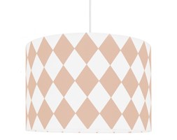 Yound Deco Abażur Romby Różowe