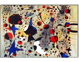 The nightingale's song at midnight and the morning rain - Joan Miro
