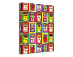 Heinz (Tomato Soup Pop Art) - Obraz na płótnie