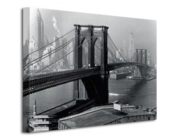Time Life (Brooklyn Bridge, New York 1946) - Obraz na płótnie