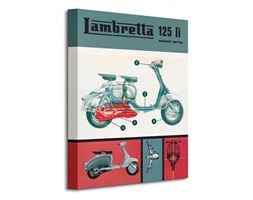 Lambretta (125 Li) - Obraz na płótnie