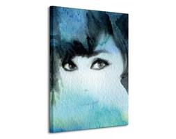 Lady In Blue - Obraz na płótnie