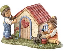 Skarbonka Budujemy dom 11cm Nina i Marco