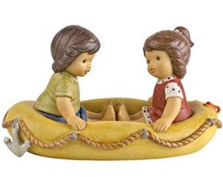 Przyjaciele na łódce 8cm Nina i Marco