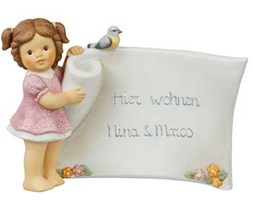 Tu mieszka Nina i Marco 16.5cm Nina i Marco