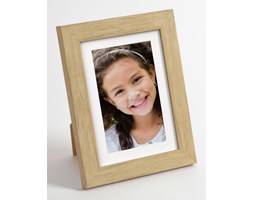 Foto ramka na zdjęcie z passepartout białym L25 brzoza 21x29.7 cm