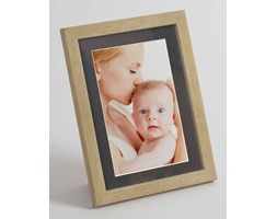 Foto ramka na zdjęcie z czarnym passepartout brzoza 30x40 cm