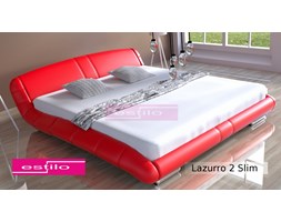 Łóżko do sypialni Lazurro-2 Slim 180x200 skóra naturalna