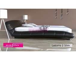 Łóżko do sypialni Lazurro-2 Slim 160x200 skóra naturalna