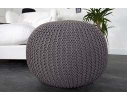 INTERIOR SPACE :: Puf Knitted Ball - szary ?50cm