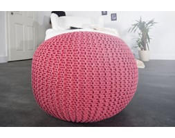 INTERIOR SPACE :: Puf Knitted Ball - fuksja ?50cm