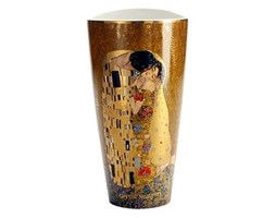Wazon porcelanowy 19cm Pocałunek - Gustav Klimt