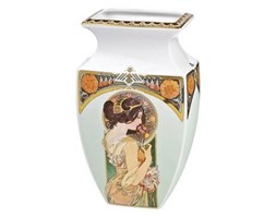 Wazon porcelanowy Pierwiosnek - Alfons Mucha