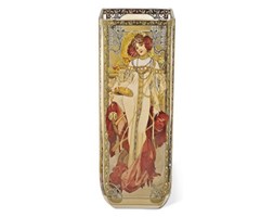 Wazon 18cm Cztery pory roku - Alfons Mucha