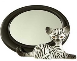 Lustro Zebra Kitty 17cm Kitty de Luxe Goebel 66-800-22-8