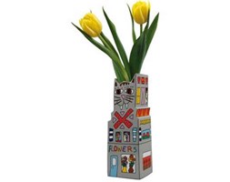 Wazon Cat a Flower 23 cm James Rizzi Goebel 26-100-04-0