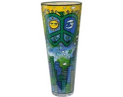 Wazon Peace, Love and Flowers 60 cm James Rizzi Goebel 26-100-26-3