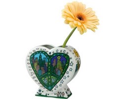 Wazon A Peace of My World 12.5cm James Rizzi Goebel 26-100-39-6