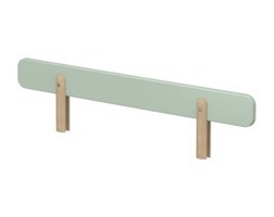 Poręcz zabezp. do łóżka PLAY, 1/2 miętowy MDF i jesion, 24,5x100