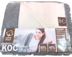 Koc bawełniano-akrylowy 150x200 wz. 0294-18