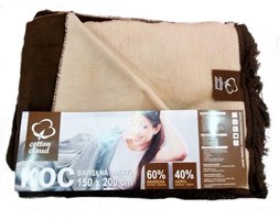 Koc bawełniano-akrylowy 150x200 wz. 0294-1